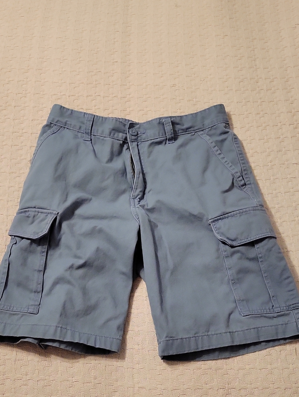 Faded Glory Blue Cargo Shorts